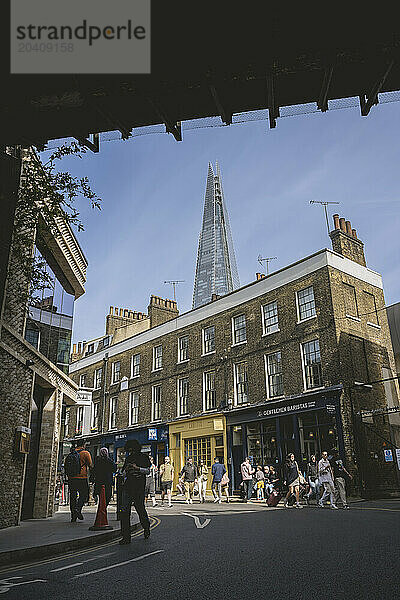 The Shard  Borough Market  London Bridge  London  UK © Dosfotos/Axiom