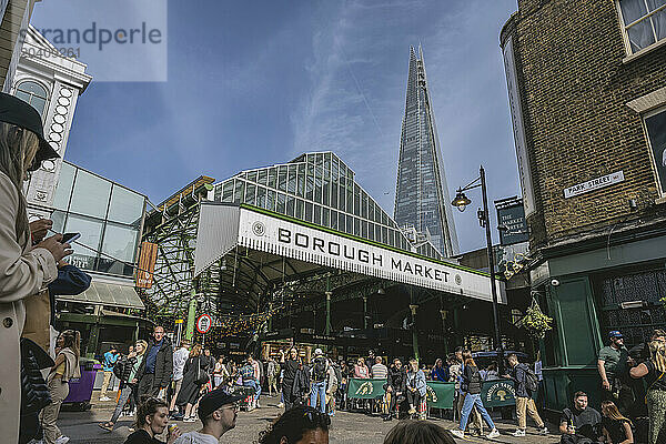 Borough Market  London Bridge  London  UK © Dosfotos/Axiom