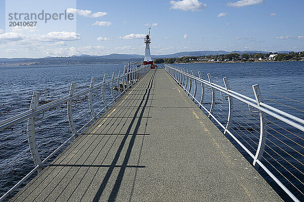 Ogden Point is a deep water port facility located in the southwestern corner of the city of Victoria  British Columbia