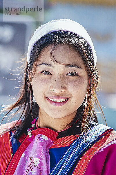 Thailand  Mae Hong Song  Lisu hill tribe woman