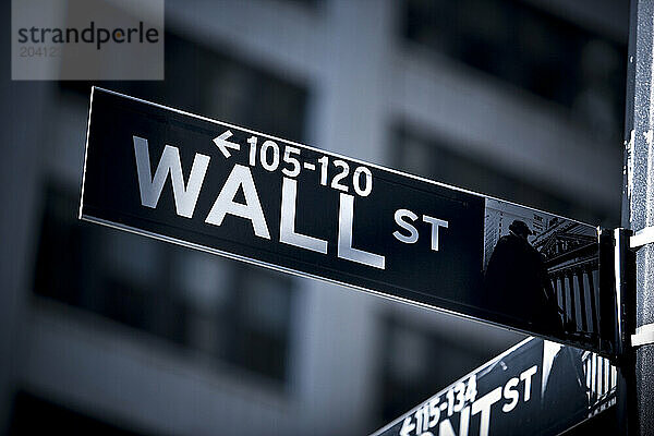 Wall Street in Manhattan  New York