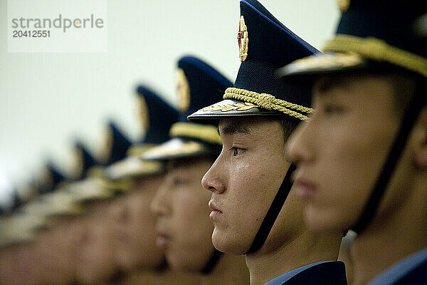 Chinese Honor Guard  Beijing  China.