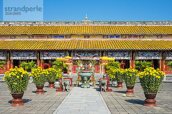 To Mieu Temple  Imperial City  Hue  Vietnam