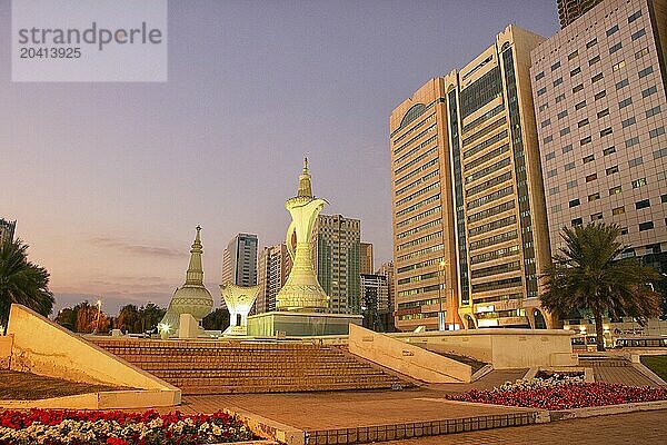 Ittahad Square  Abu Dhabi  United Arab Emirates