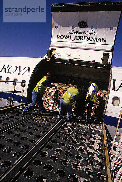 Cargo Airplanes at the Dubai Port Authority.