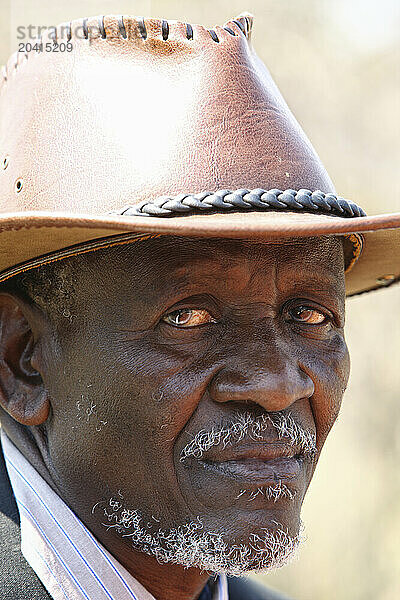 old man  portrait  Namibia