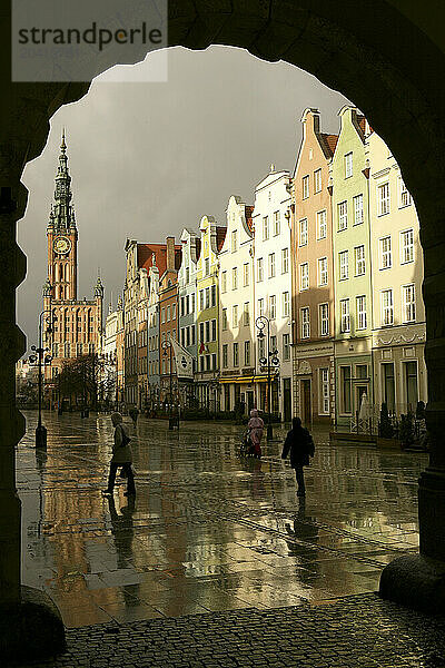 The Old Town of Gdansk  Poland