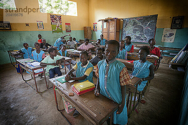 Afiniam school children  Casamance  Senegal