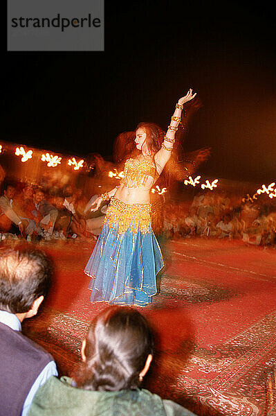 Belly dancing and Henna at a Desert BBQ