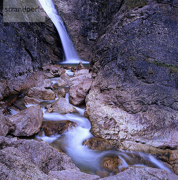 Gorge Pollat  Bavaria  Germany