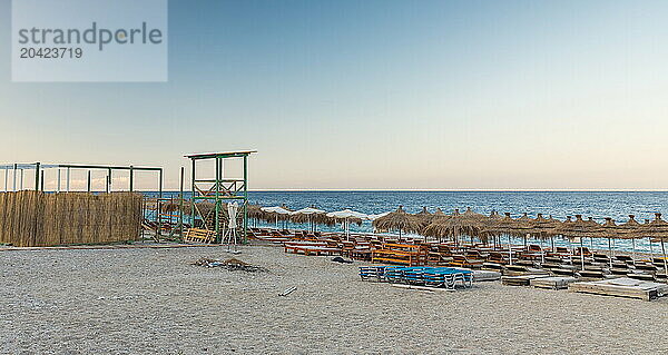 Dhermi beach in Albania