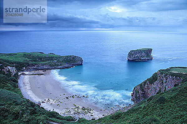 Ballota beach in Asturias