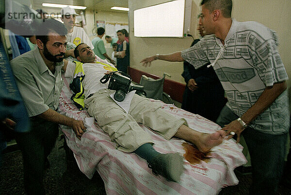 AP photographer in hospital