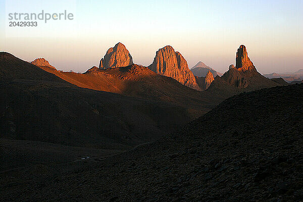 National park of the Hoggar - Sahara Desert