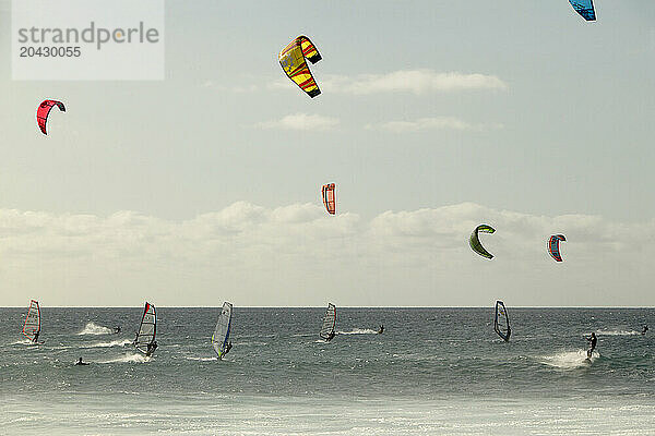 Kiteboarding  windsurfing  and surfing in Cabo Verde  Cape Verde