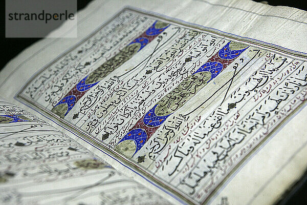 manuscript in Bukhara