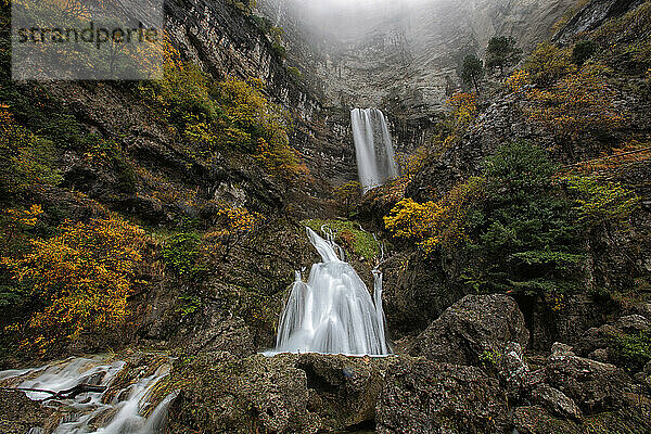 Albacete. Sierra de Riopar (Riopar Mountain Range). River Mundo source.