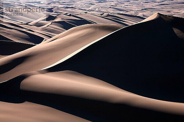 Sand Dunes in the Gobi Desert