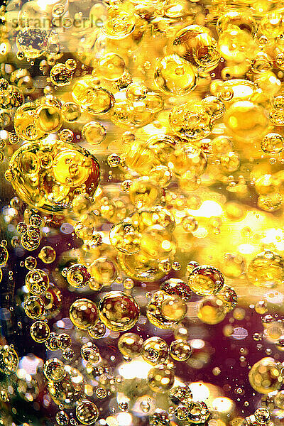 Abstract colors and bubbles