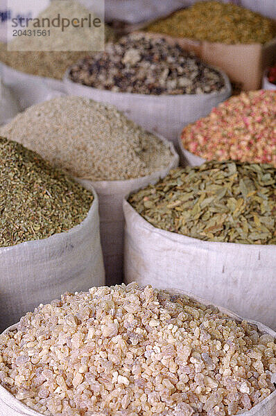 Dubai Spice Market  Dubai  United Arab Emirates.