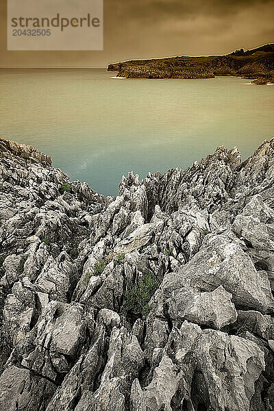 Buelna beach in Asturias