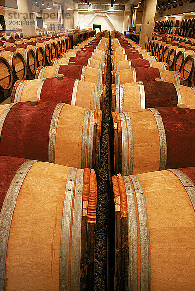 Wine barrels