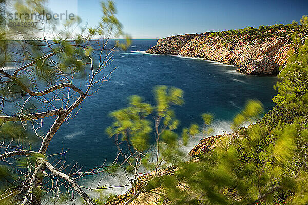 Vedella creek in Ibiza