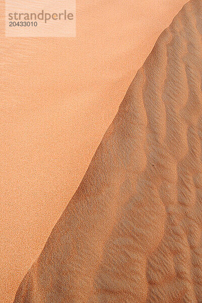 Sand drift  Dubai desert  United Arab Emirates.