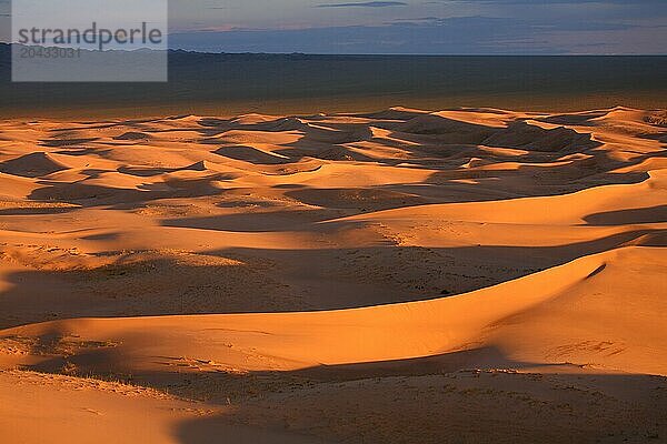 Sand Dunes in the Gobi Desert