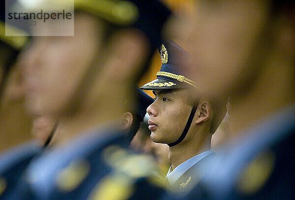 Chinese Honor Guard  Beijing  China.