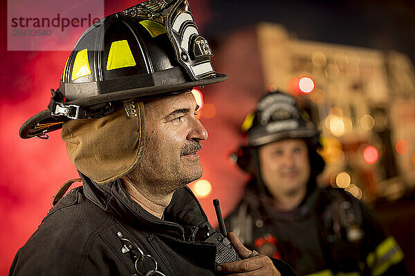 Firefighter  New Holstein  Wisconsin  USA