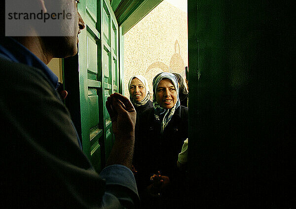 Door of Clinic in Beit Furik