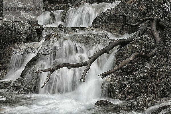 Albacete. Sierra de Riopar (Riopar Mountain Range). River Mundo source.