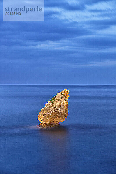 Buelna beach in Asturias