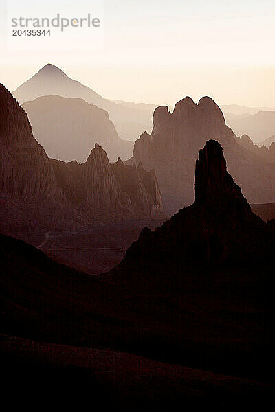 National park of the Hoggar - Sahara Desert