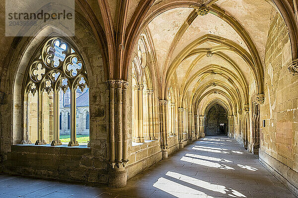 Interior of Maulbronn Monastery (Kloster Maulbronn)  UNESCO World Heritage Site  Maulbronn  Baden-Wurttemberg  Germany