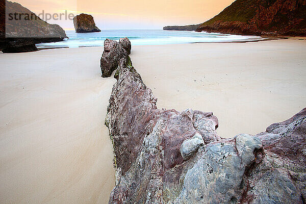 Ballota beach in Asturias