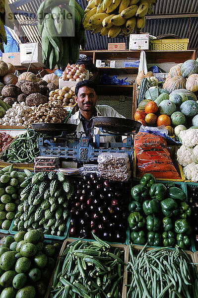 The vegetable market  Dubai  United Arab Emirates.