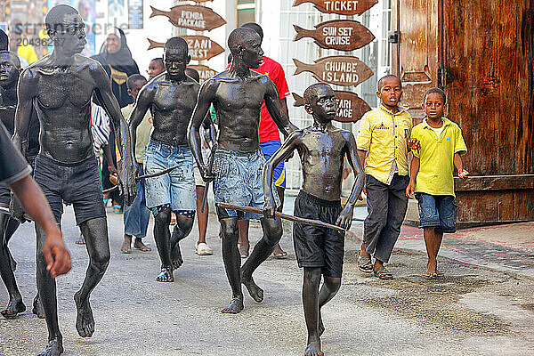 Stone Town in Zanzibar  Tansania  East Africa