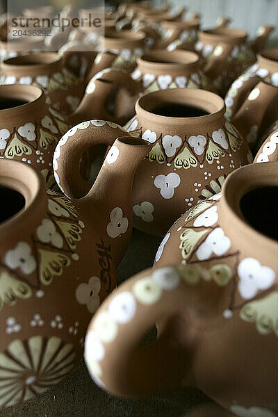 Ceramic Souvenirs in Bukhara Uzbekistan