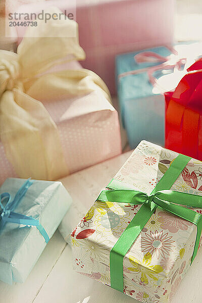 Wrapped Gift Boxes