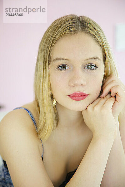 Portrait of Teenage Girl