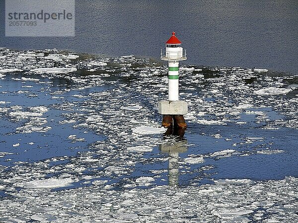 Beacon in the Oslofjord