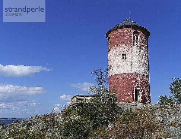 The Arholma beacon was built in 1768 on the island of Arholma in the northern archipelago of Stockholm