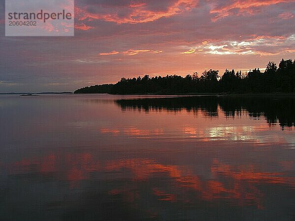 Sunset in Sweden