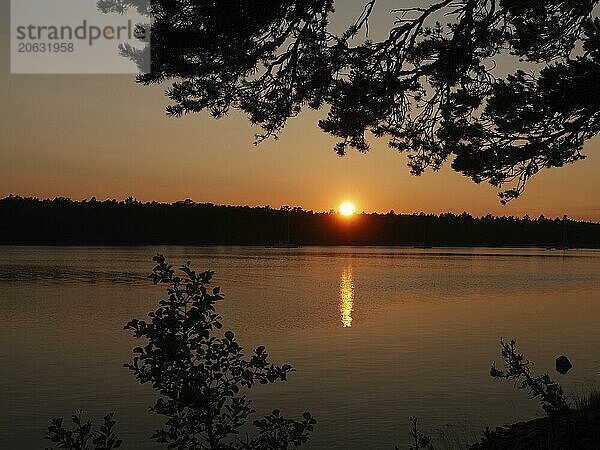 Evening atmosphere on Agön