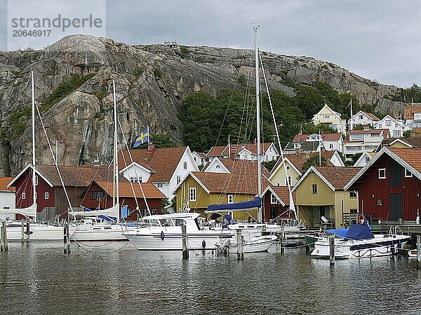 Harbour on the Swedish west coast