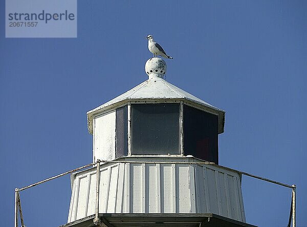 Stångudden lighthouse in Lake Vänern