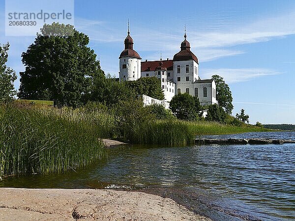 Läckö Castle in Lake Vänern  Sweden  Europe