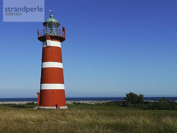 Närshamn lighthouse on the island of Gotland